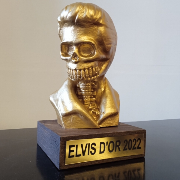 Le trophée du Elvis d'or 2022