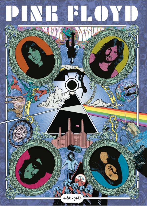 Pink Floyd en BD aux éditions Petit à petit