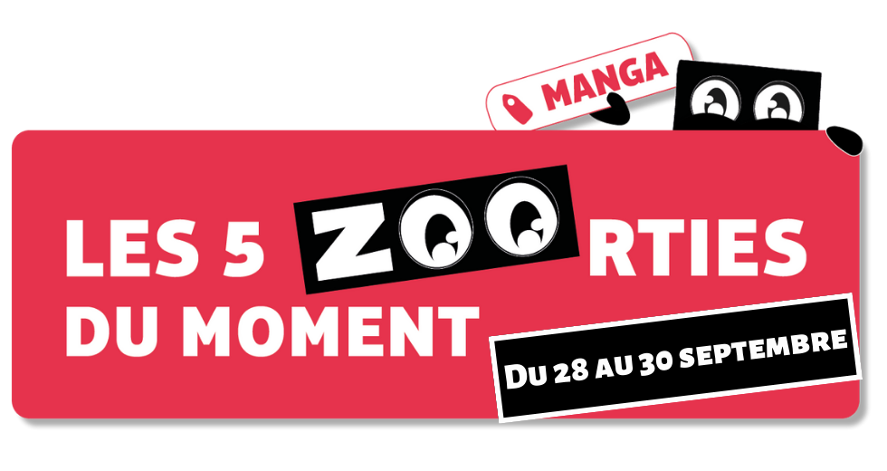 Manga : le sorties du 28 au 30 septembre ! 