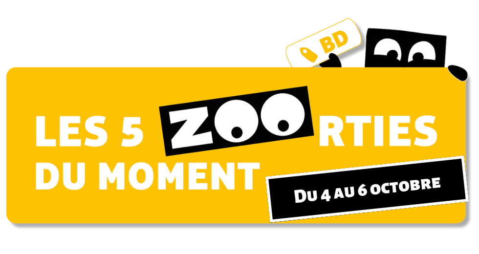 BD : les sorties du 4 au 6 octobre !