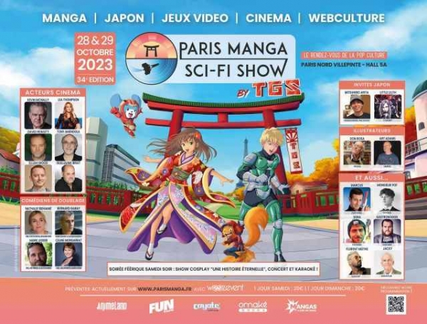 Le Paris Manga & Sci-Fi Show revient !