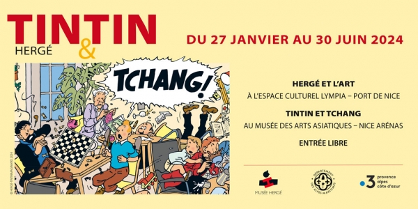 Expo Hergé et l'art à Nice