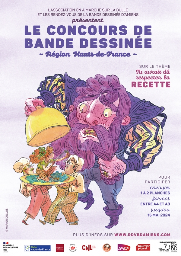 Participez au concours de bande dessinée de la Région Hauts-de-France !