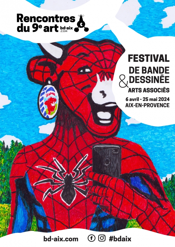 Affiche du Festival des Rencontres du 9ème Art d'Aix en Provence