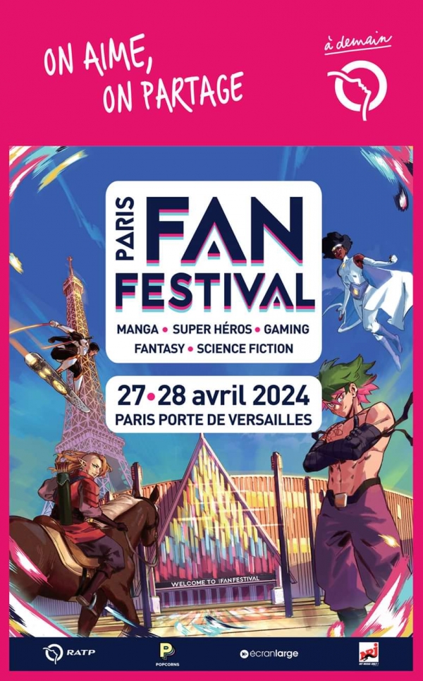 Affiche du Paris Fan Fest 2024