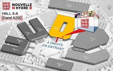 Emplacement du stand Nouvelle Hydre Japan Expo 2024