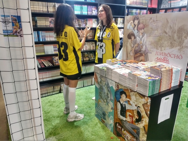Carnet de Japan / Jour 1 Stand des éditions Mangetsu