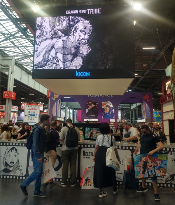 Carnet de Japan / Jour 1 Stand des éditions Ki-oon