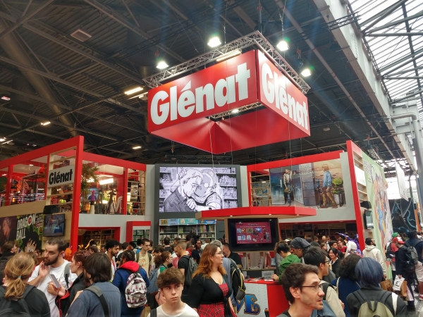 Carnet de Japan / Jour 3 Stand des éditions Glénat