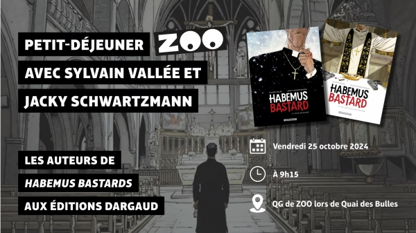 Petit déjeuner ZOO : Jacky Schwartzmann et Sylvain Vallée