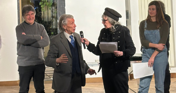 Jean Pierre Dionnet et Chantal Montellier à la remise du prix Artémisia 2025