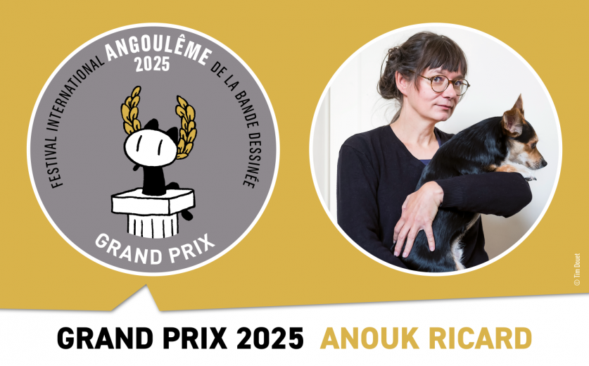 Anouk Ricard remporte le Grand Prix du Festival d’Angoulême 2025
