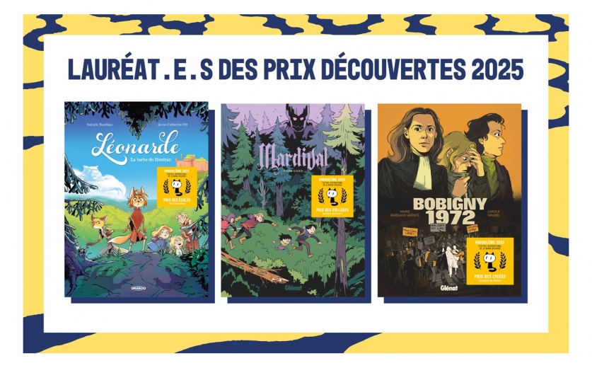 Festival de la Bande Dessinée d'Angoulême 2025 : Découvrez les lauréats des Prix Découvertes