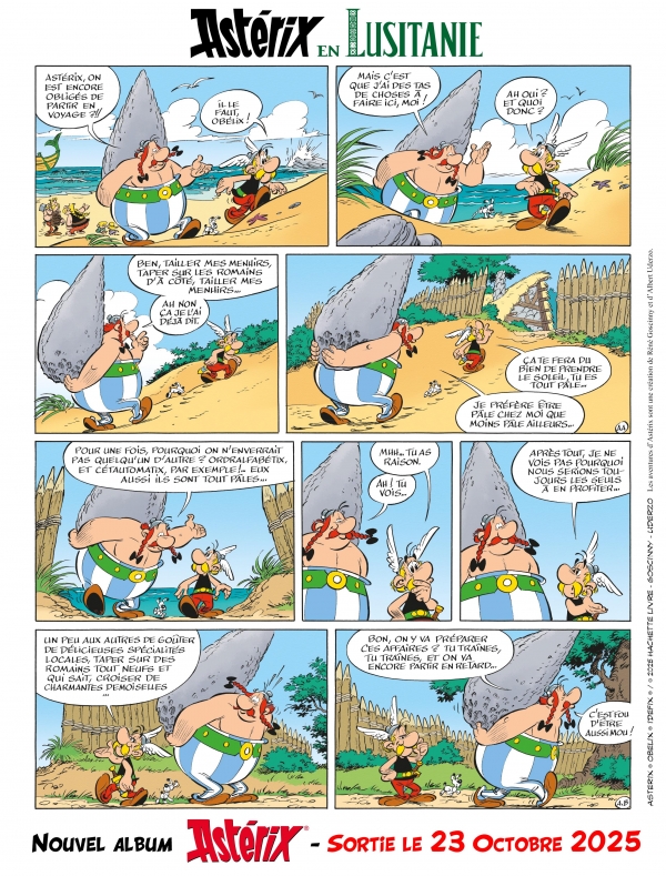 Astérix en Lusitanie Astérix et Obélix débarquent en Lusitanie