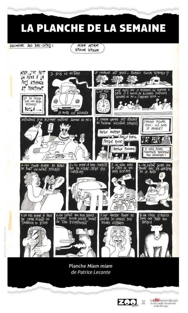 La planche de la semaine : Miam Miam par Patrice Leconte Patrice Leconte : La planche de la semaine : Miam Miam par Patrice Leconte