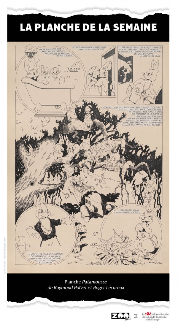 La planche de la semaine : Patamousse par Edmond-François Calvo