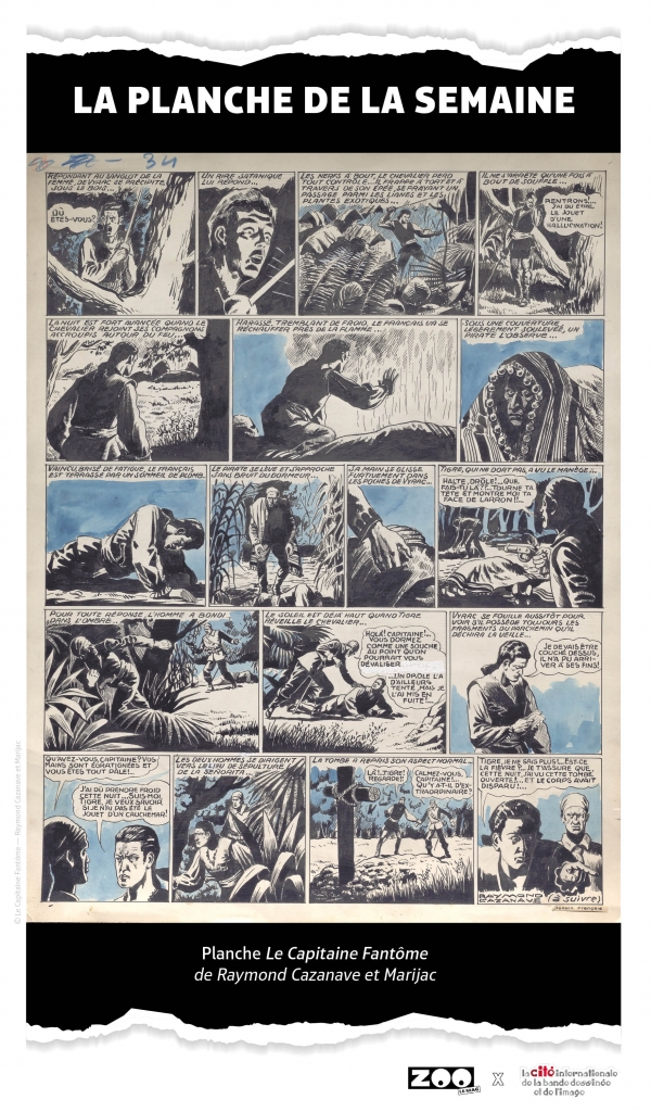 La planche de la semaine : Le Capitaine Fantôme par Raymond Cazanave et Marijac La planche de la semaine : Le Capitaine Fantôme par Raymond Cazanave et Marijac