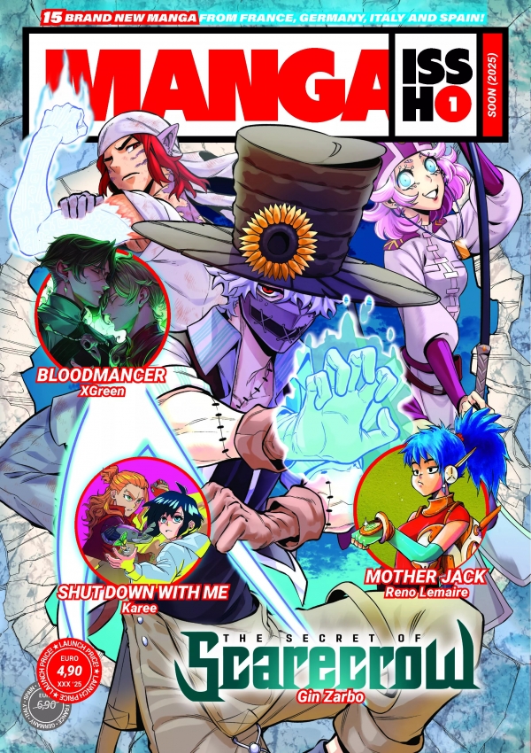 Manga Issho, le Shonen Jump à l’européenne Numéro 1 de Manga Isshos