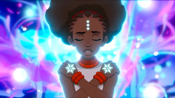 Extrait de la série d'animation 