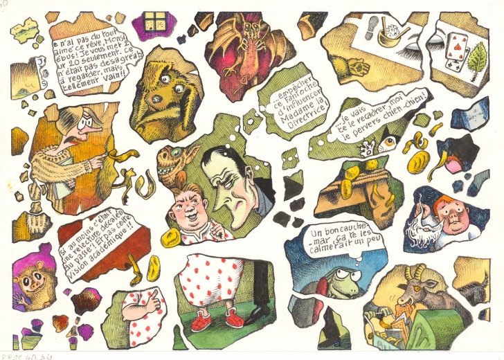 Nicole Claveloux, l’imaginaire en liberté : exposition à Bruxelles autour de Ce soir, c’est cauchema