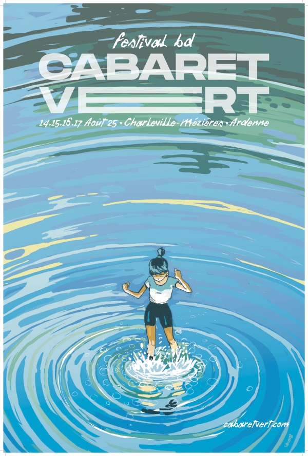 Affiche de Cabaret Vert 19e édition : Blue édition