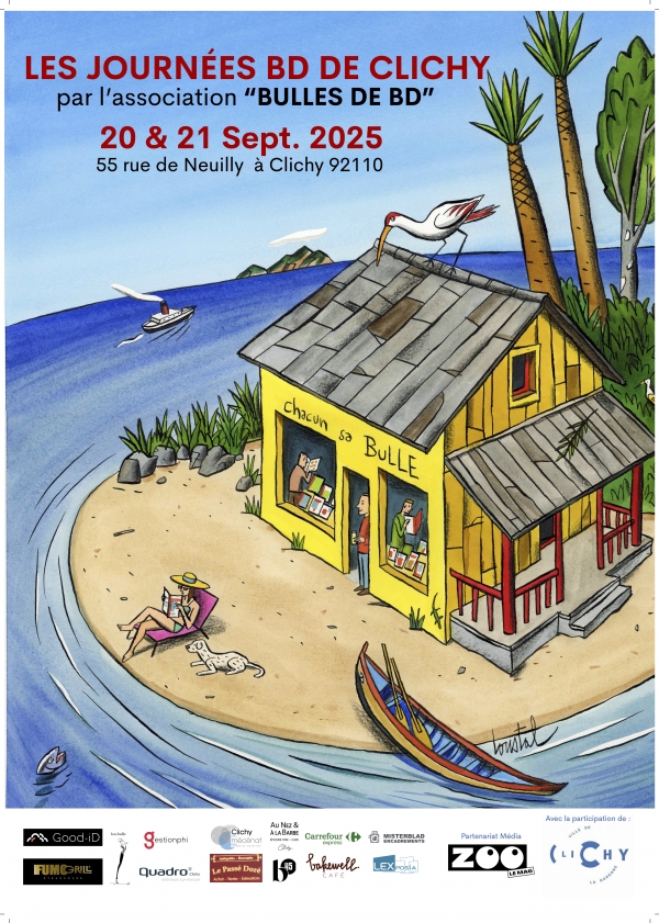 Loustal : Faites des Bulles de BD à Clichy