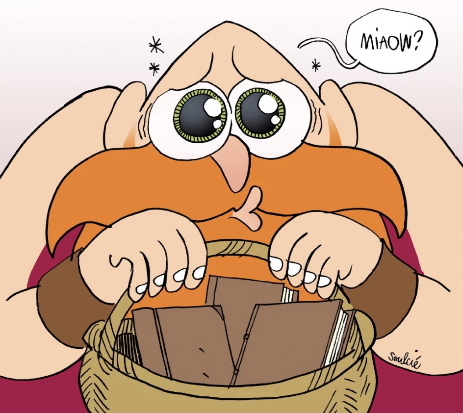 illustration de Soulcié pour les éditions Rouquemoute