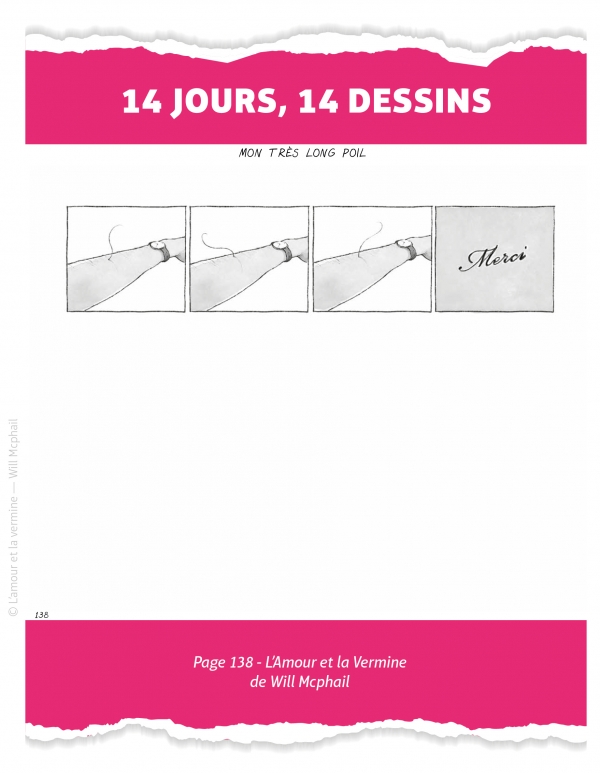 Jour 14 : Le cheveu sur le ventre L'Amour et la Vermine : Jour 14 : Le cheveu sur le ventre