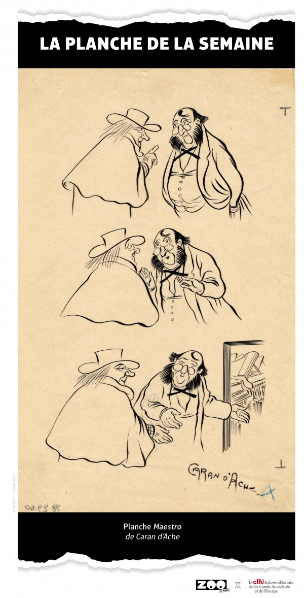 La planche de la semaine : Maestro de Caran d'Ache La planche de la semaine : Maestro de Caran d'Ache