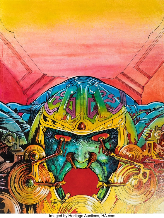 La couverture mythique de Métal Hurlant n°2 La couverture mythique de Métal Hurlant n°2