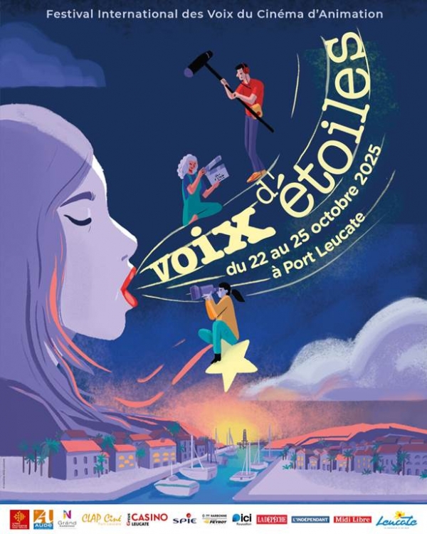 Affiche du festival Voix d'Étoiles Affiche du festival Voix d'Étoiles