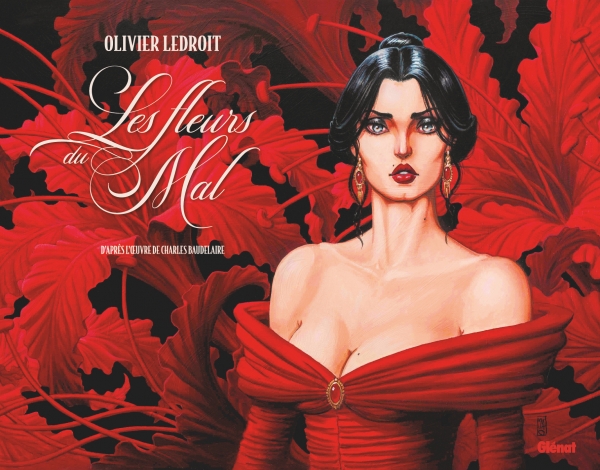 Les fleurs du Mal Olivier Ledroit Couverture de Les fleurs du Mal illustré par Olivier Ledroit