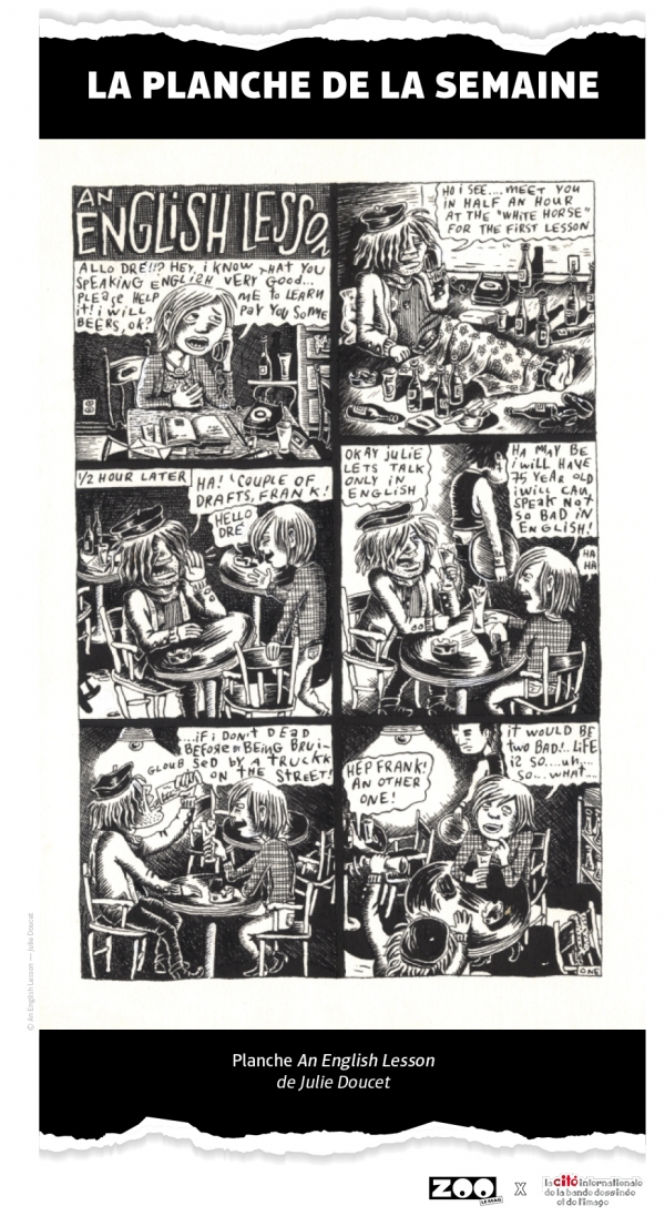 La planche de la semaine : An English Lesson de Julie Douce