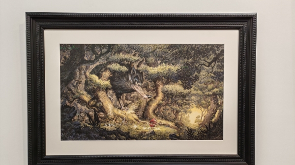 Loup Le grand méchant loup et le petit chaperon rouge selon Stan Manoukian