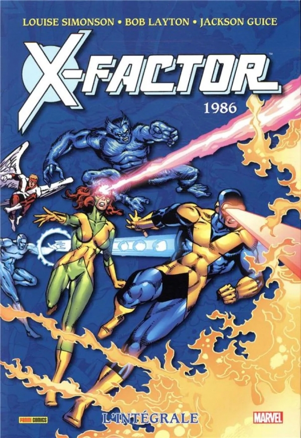 Jackson Butch Guice X-Factor Couverture de l'intégrale de X-Factor (1986) par Louise Simonson, Bob Layton et Jackson Guice