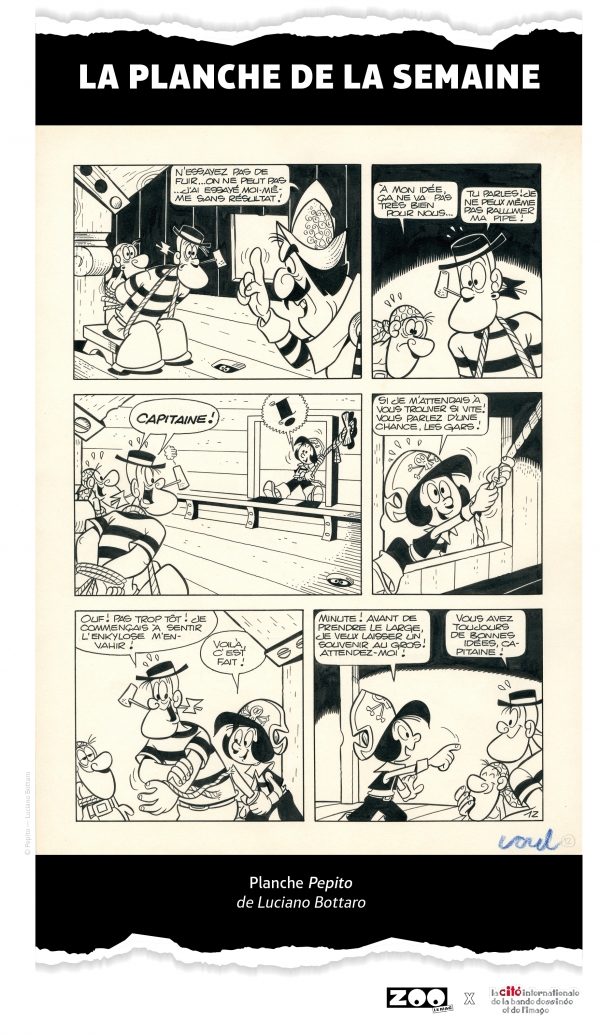 Luciano Bottaro | Florence Cestac : La planche de la semaine : Pepito par Luciano Bottaro