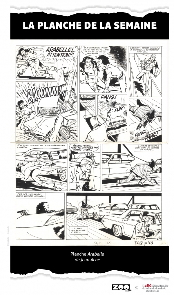 Ache : La planche de la semaine : Arabelle par Jean Ache 