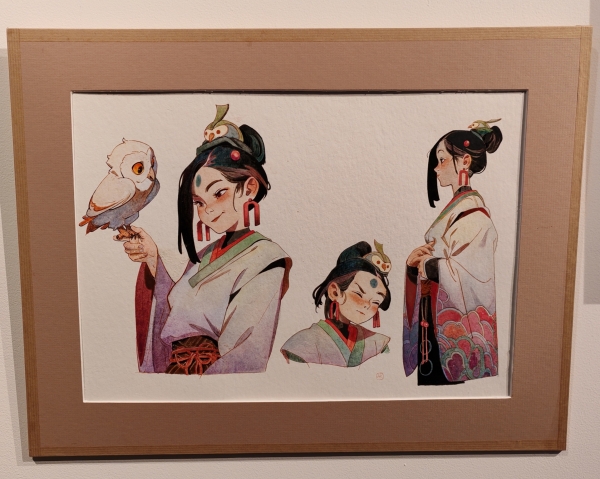 Rachel Marazano Exemple de travaux de Rachel Marazano, étudiante aux Gobelins ayant déjà publié dans Métal Hurlant