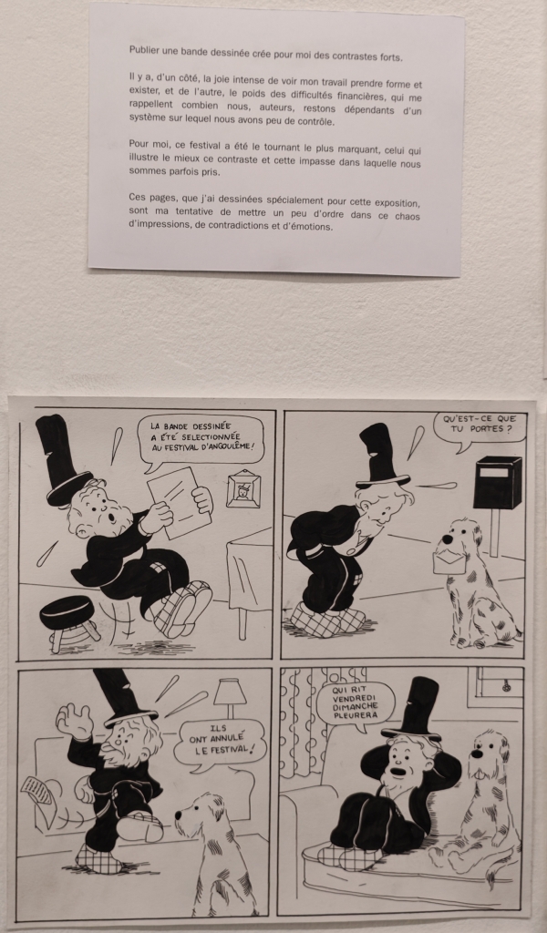 Genis Rigol Genis Rigol et ses clins d'oeil au festival