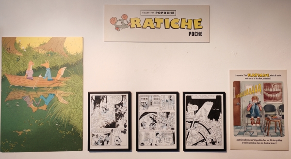 Ratiche, aux dessins bien troussés, exposé au Off Off Off