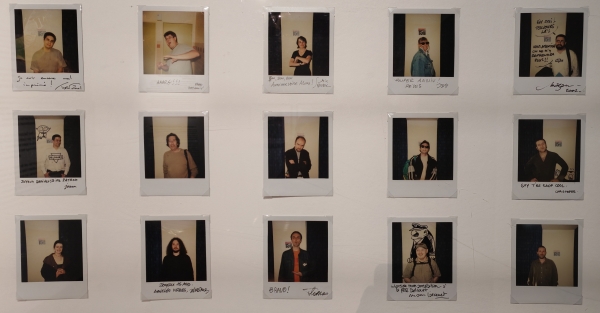 Polaroïds faits à l'occasion des 15 ans des éditions Delcourt. Les reconnaissez-vous ?