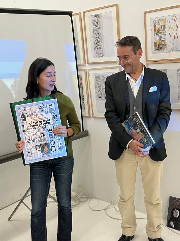 Remise du prix Artémisia