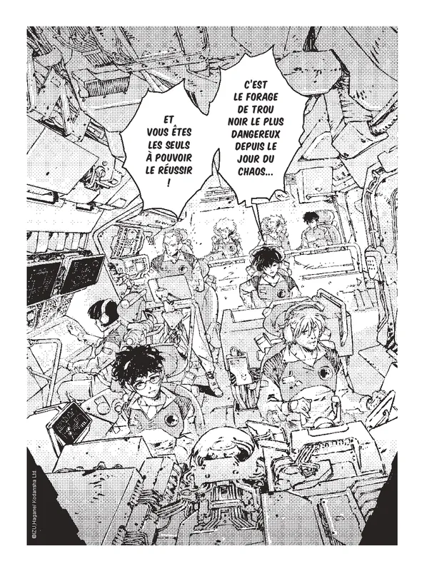 Extrait de Kraken Mare T.1, par Izu et Hagane.