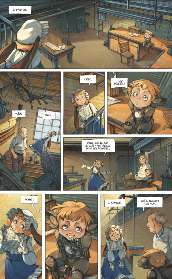 Extrait de Les Enfants du Bois, d'Andrea Casaran