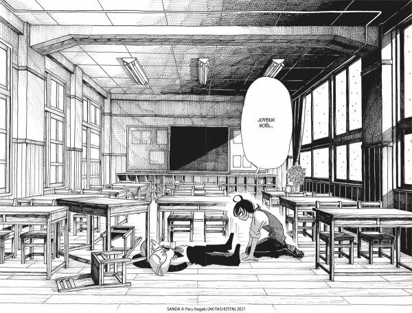 ... jusqu’au jour où sa camarade Shiori tente littéralement de le tuer. 