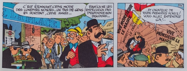 Les talents d'orateur du Maire loués dans Le prisonnier de Bouddha