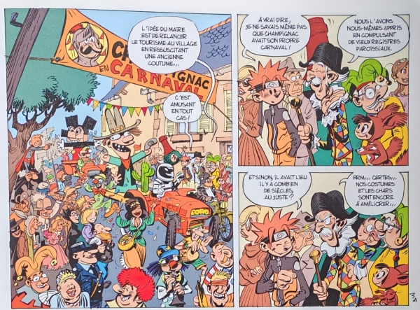 Le carnaval de Champignac relancé dans La colère du Marsupilami