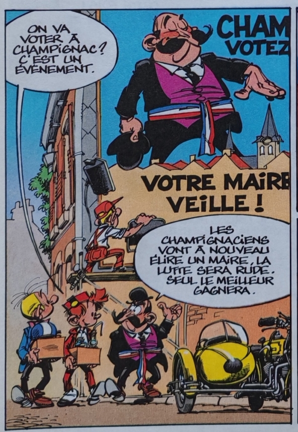 La merveille de Champignac dans Le rayon noir