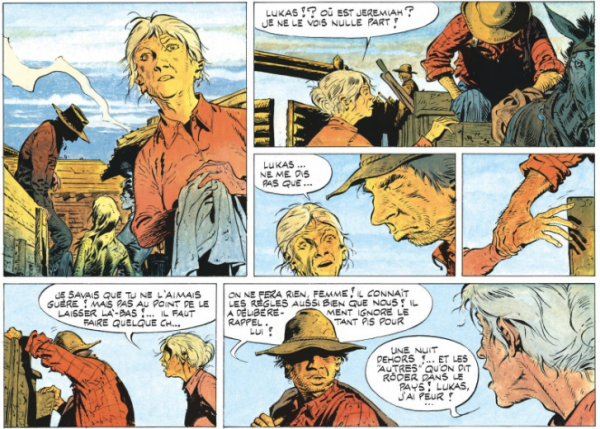 Extrait de Jeremiah, T.1 : La Nuit des rapaces, par Hermann