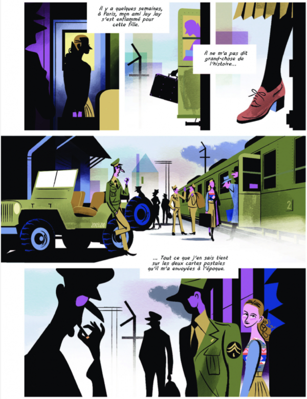 Extrait de Moonlight Express, de Clérisse et Smolderen